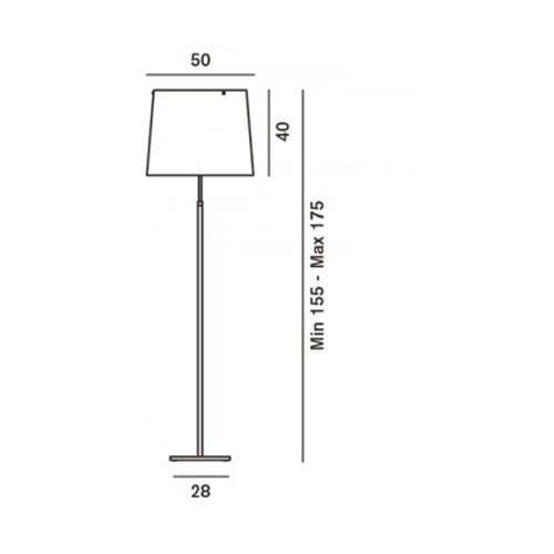 Торшер Foscarini Giga Lite 139013 20