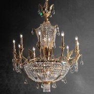 Люстра Masiero Impero & Deco VE 803 13+6 CUT CRYSTAL