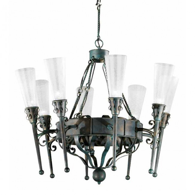 Люстра MM Lampadari Fiaccole 6231/8 V0007 Люстра MM Lampadari Fiaccole 6231/8 V0007