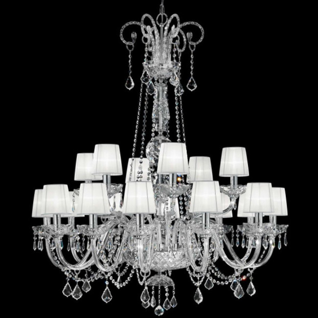 Люстра Renzo Del Ventisette L 14424/12+6 CP CR DEC. CROMO Люстра Renzo Del Ventisette L 14424/12+6 CP CR DEC. CROMO