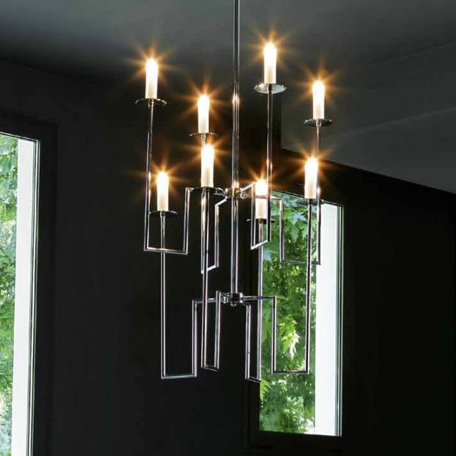 Потолочная люстра Italamp Spider T10/8 Chrome