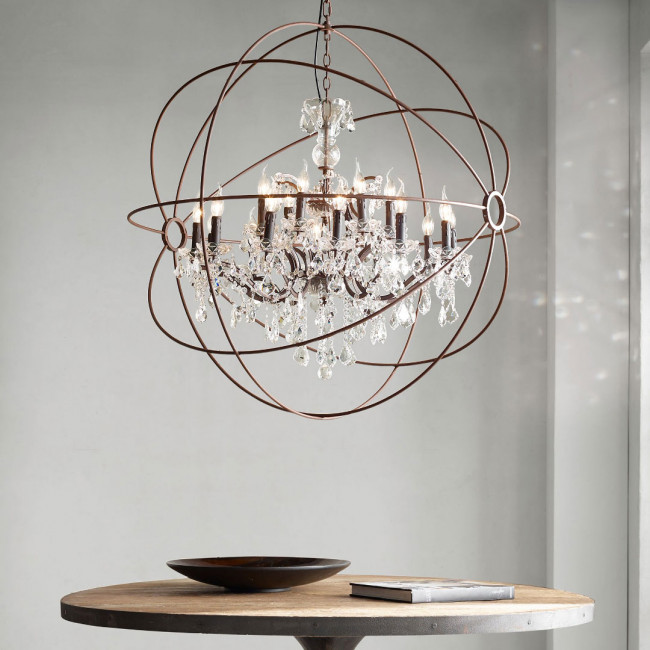 Люстра DeLight Collection Foucault'S Orb 5014-D10