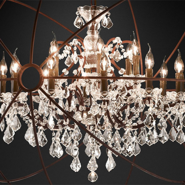 Люстра DeLight Collection Foucault'S Orb 5014-D10