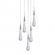 Подвесной светильник DeLight Collection Pour MD2060-5A satin nickel Подвесной светильник DeLight Collection Pour MD2060-5A satin nickel