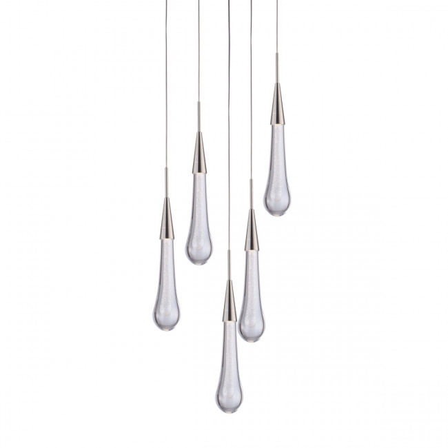 Подвесной светильник DeLight Collection Pour MD2060-5A satin nickel Подвесной светильник DeLight Collection Pour MD2060-5A satin nickel