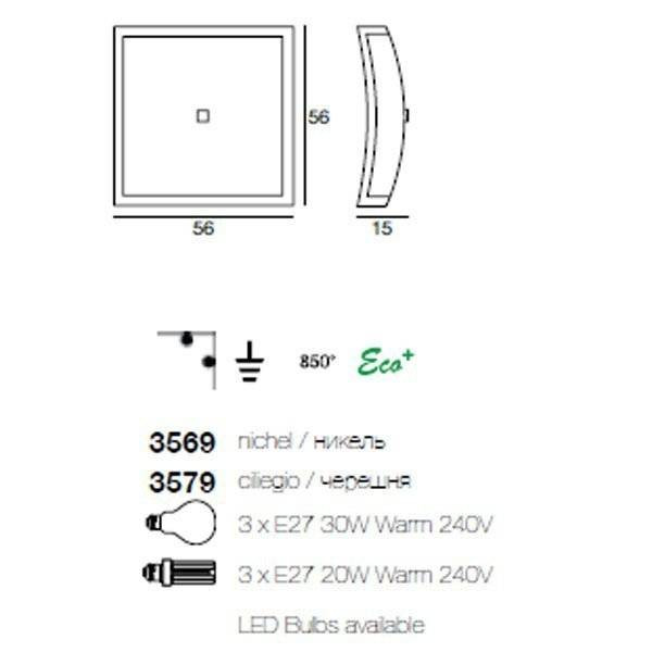Потолочный светильник Linea Light Modern collection 3569 Потолочный светильник Linea Light Modern collection 3569