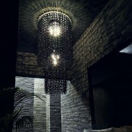 Потолочный светильник Vistosi Giogali PL CA2 E27 NE CR Потолочный светильник Vistosi Giogali PL CA2 E27 NE CR