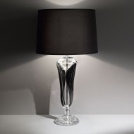 Настольный светильник Italamp 8109/LG Transp.-black / NK / Black shades