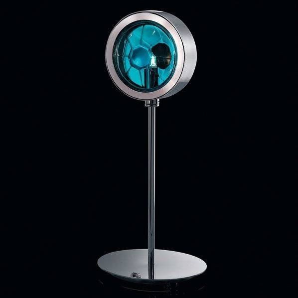 Настольная лампа Beby Group Stone 5150L03 Chrome Turquoise Настольная лампа Beby Group Stone 5150L03 Chrome Turquoise