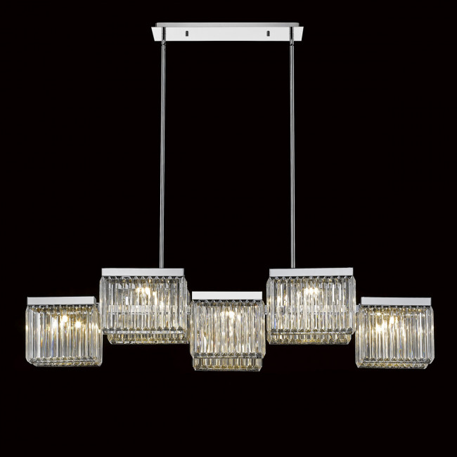 Подвесной светильник DeLight Collection Broadway EP68031L-10 chrome Подвесной светильник DeLight Collection Broadway EP68031L-10 chrome