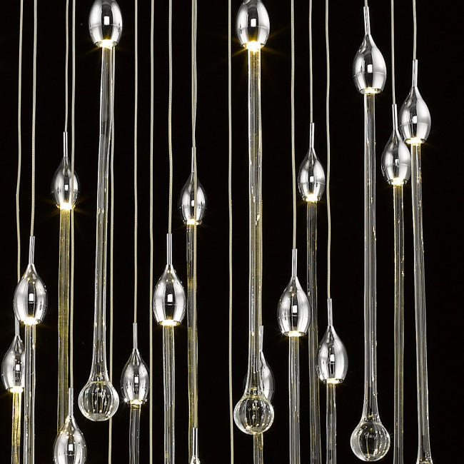 Подвесной светильник DeLight Collection P98028 P98028M-25 chrome Подвесной светильник DeLight Collection P98028 P98028M-25 chrome