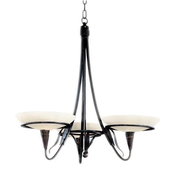 Люстра Masca Tuscania 1507/3 Peltro / Glass 54 Люстра Masca Tuscania 1507/3 Peltro / Glass 54