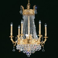 Люстра Masiero Impero & Deco VE 804 6+3+3 CUT CRYSTAL