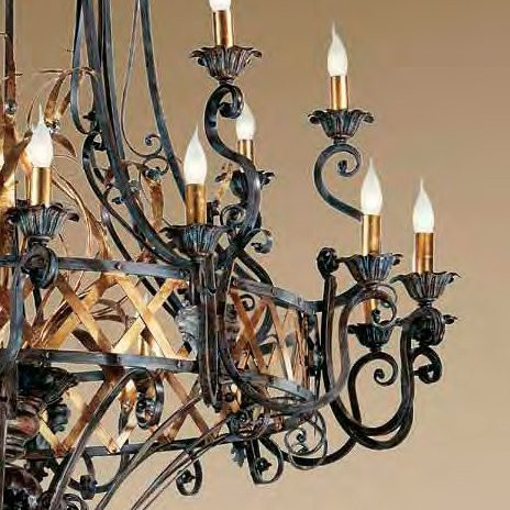 Люстра MM Lampadari Fiamme 6618/16+8 V2176 Люстра MM Lampadari Fiamme 6618/16+8 V2176