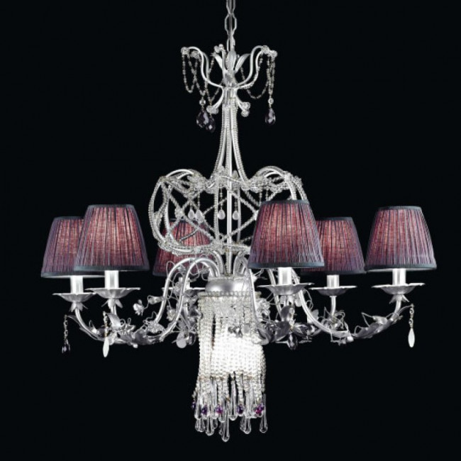 Люстра Renzo Del Ventisette "Sinuosa" L 14015/6+1 DEC. 089 Люстра Renzo Del Ventisette "Sinuosa" L 14015/6+1 DEC. 089