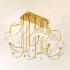 Потолочная люстра Beby Group Boheme 0690B03 Light Gold Потолочная люстра Beby Group Boheme 0690B03 Light Gold