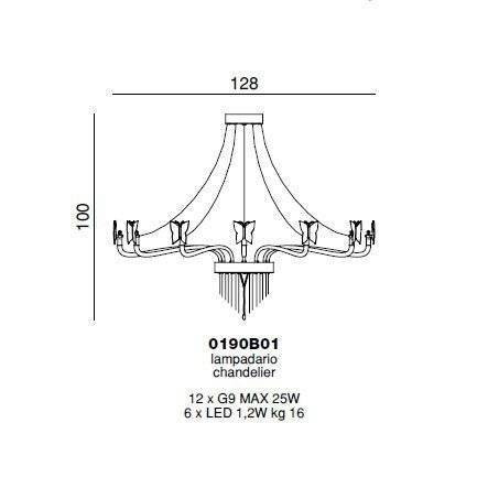 Потолочный светильник Beby Butterfly 0190B01 Gold SW Rosaline Потолочный светильник Beby Butterfly 0190B01 Gold SW Rosaline