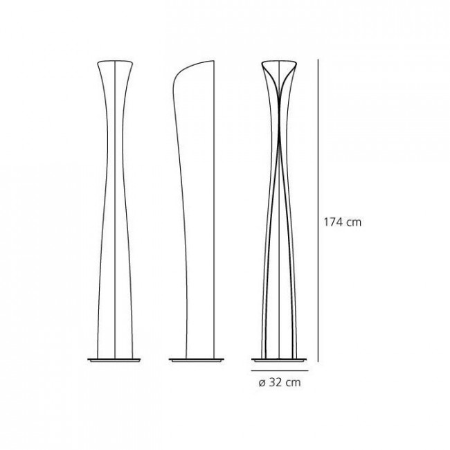 Торшер Artemide Cadmo White 1368020A Торшер Artemide Cadmo White 1368020A