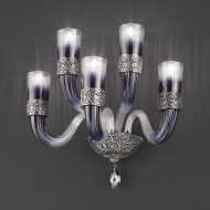 Бра Euroluce Dea A5 nichel Blu