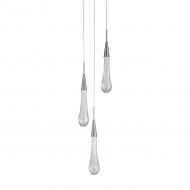 Подвесной светильник DeLight Collection Pour MD2060-3A satin nickel Подвесной светильник DeLight Collection Pour MD2060-3A satin nickel